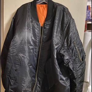 Bomber jackets flight style 2 with hoods they are blue